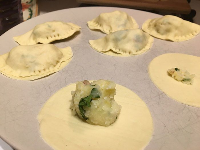 How to Make Traditional Sardinian Stuffed Pasta