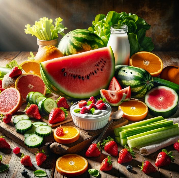 Hydration Beyond the Bottle: Hydrating Foods